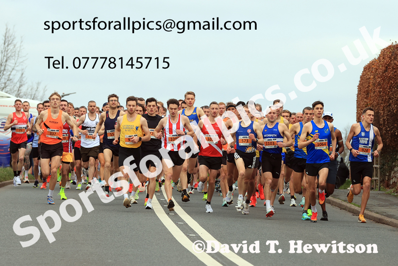 The 2025 Brampton to Carlisle 10 mile Road Race, Sunday, November 16th. Photo: David T. Hewitson/Sports for All Pics